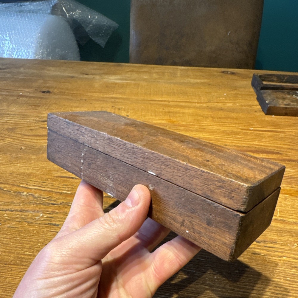 Vintage Dalmore Blue Sharpening Stone / Oilstone