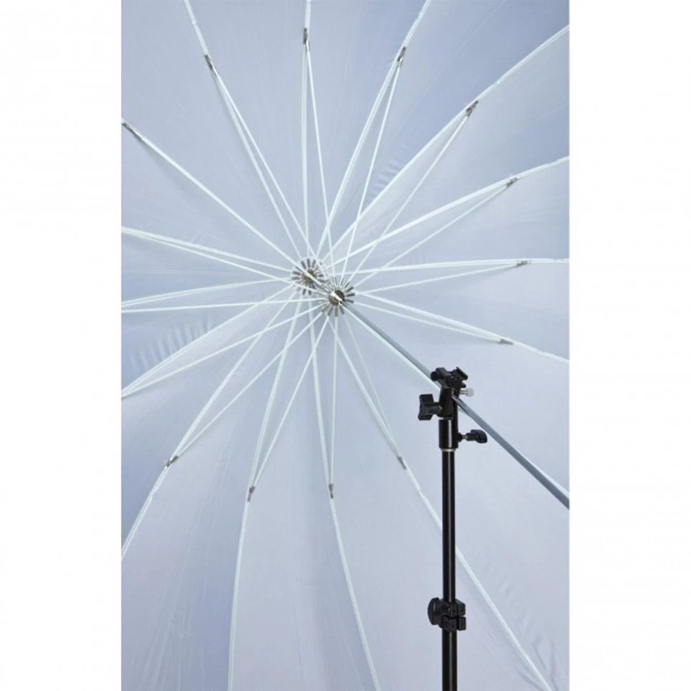 Westcott White Diffusion Parabolic Standard Umbrella (7')
