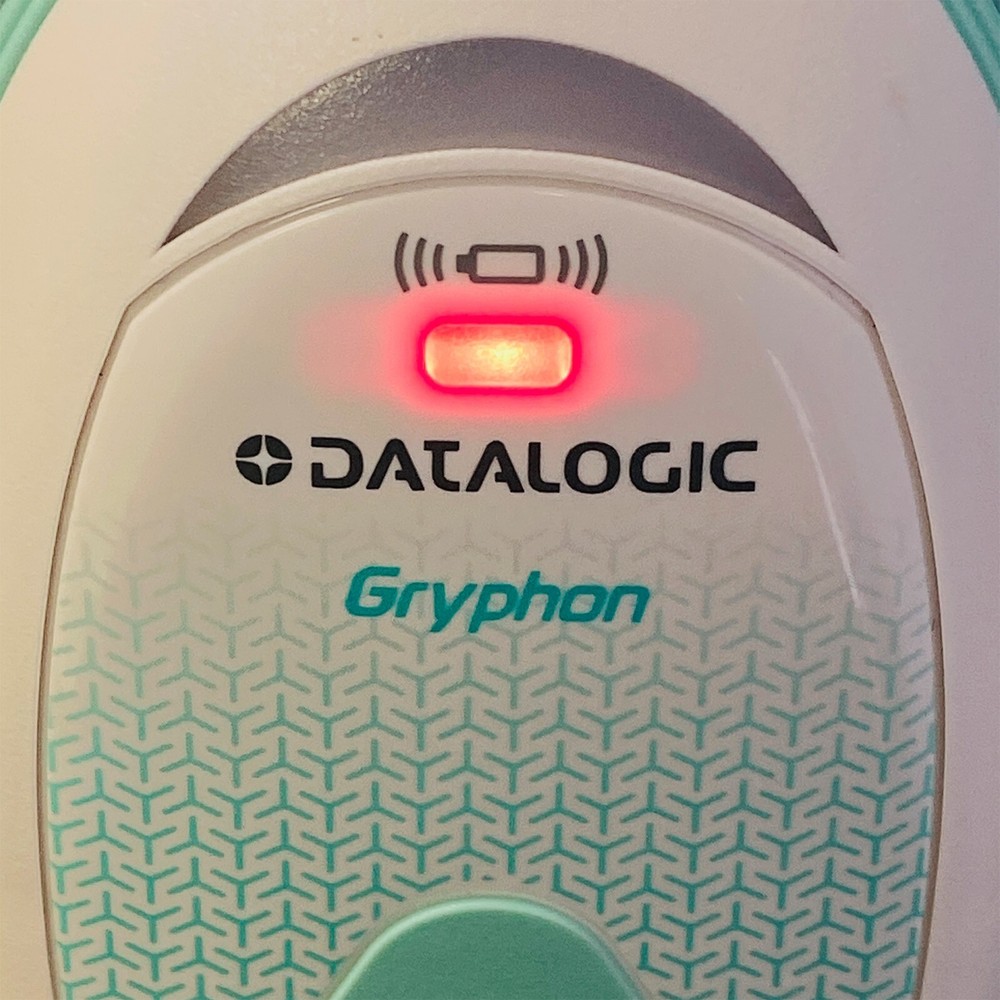 Go Wireless, Go Efficient Datalogic GBT4500 Barcode Scanner With Base. Tested 🔥