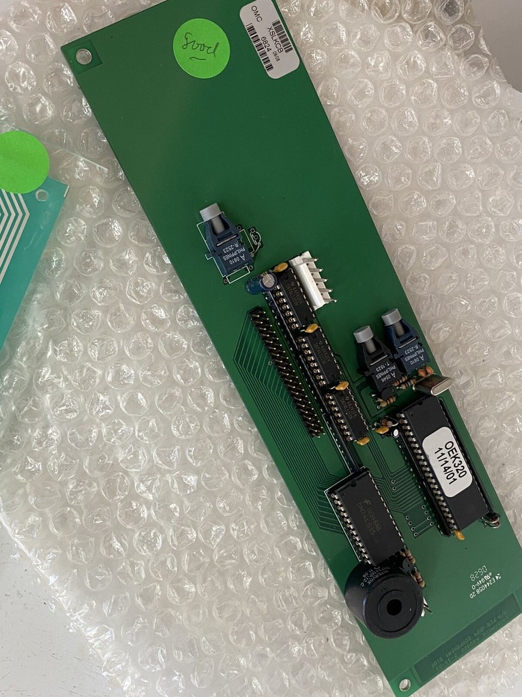 Membrane Keyboard For Ordermatic 824 Slimline Terminal & Fiber Optic Controller.