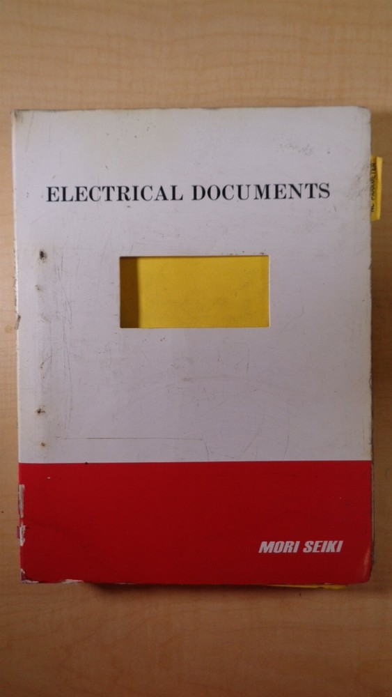 Mori Seiki ZL-35B/750 Parameter Table Manual 7D B4