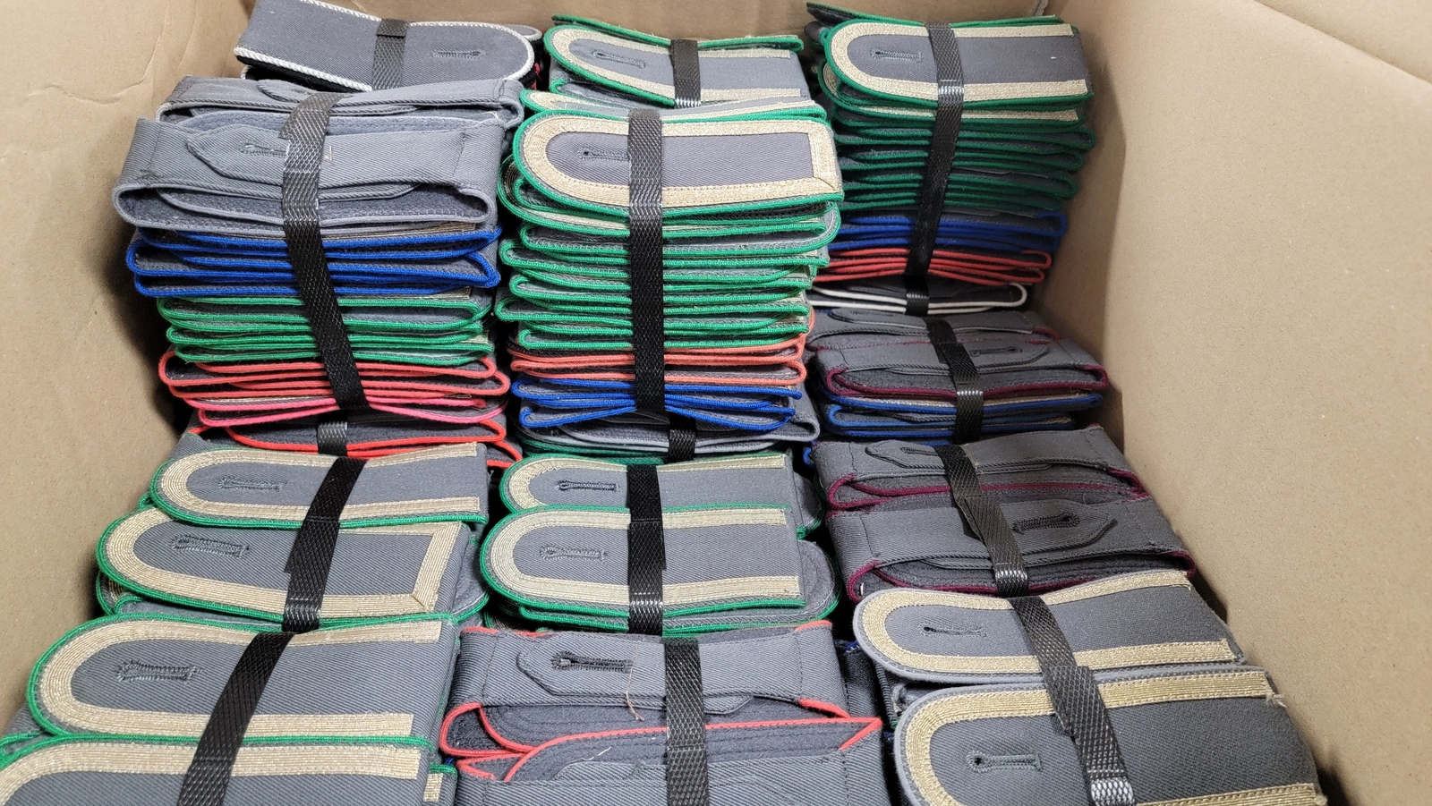 10 PACK German Army Rank Shoulder Boards - Military Surplus