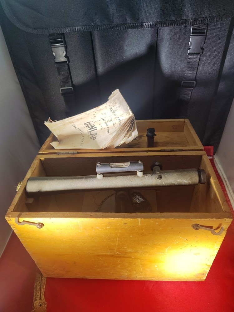 Vintage Dunlap Tilting Level 2D 487 Sears Box
