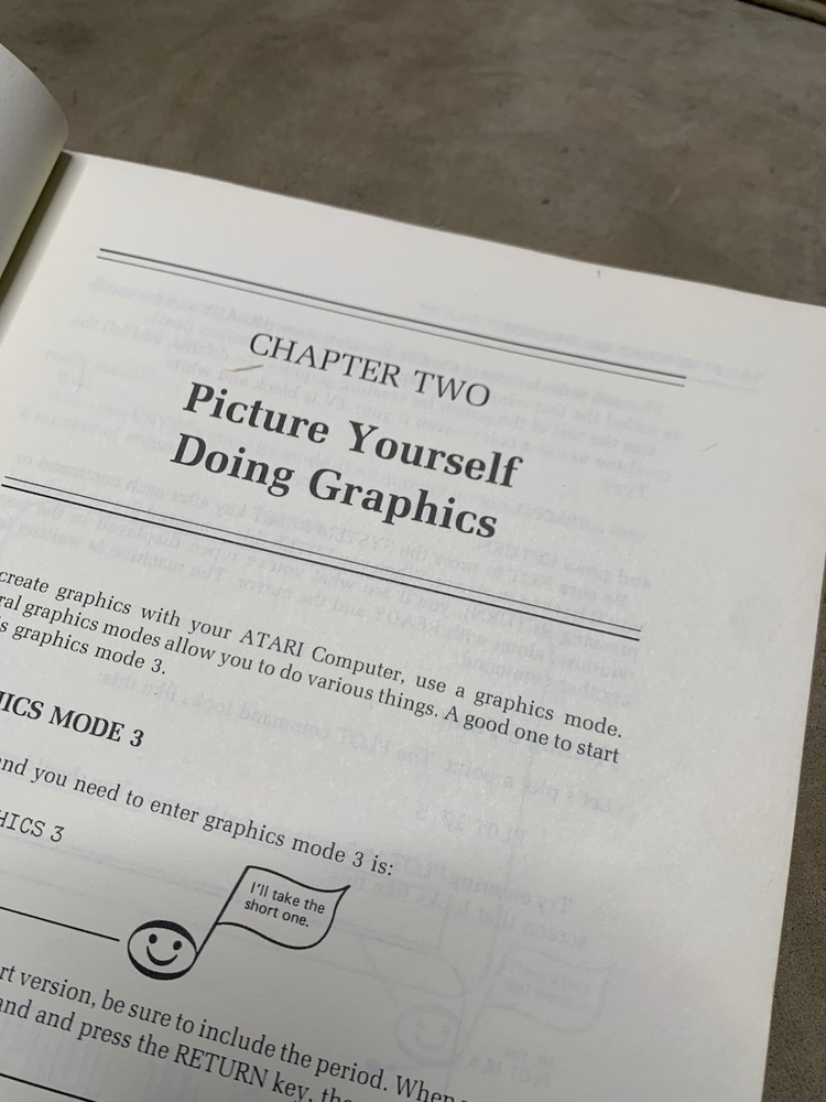 1982 Atari Sound And Graphics Book A Self-Teaching Guide