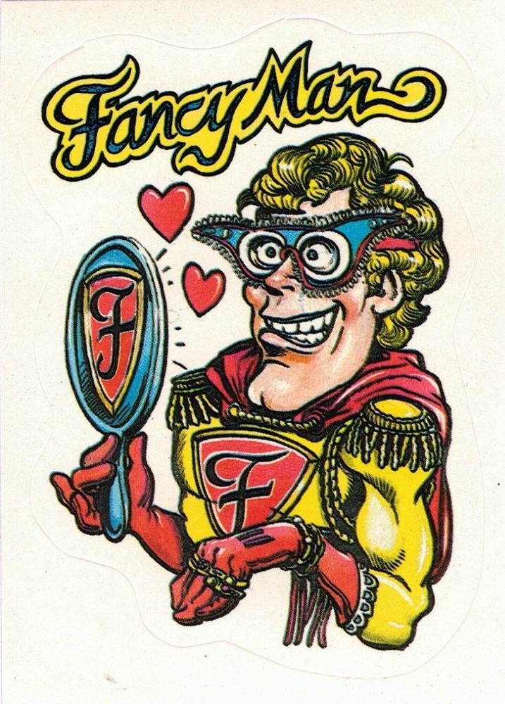 1983 General Mills Zero Heroes Trading Sticker Pack