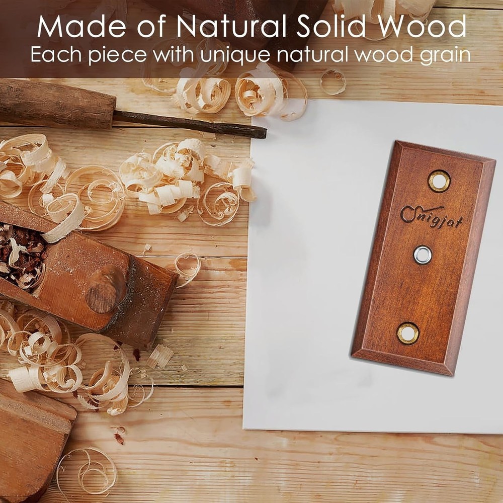Adjustable Solid Wood Guitar Hanger - Stylish Wall Mount for All Guitars