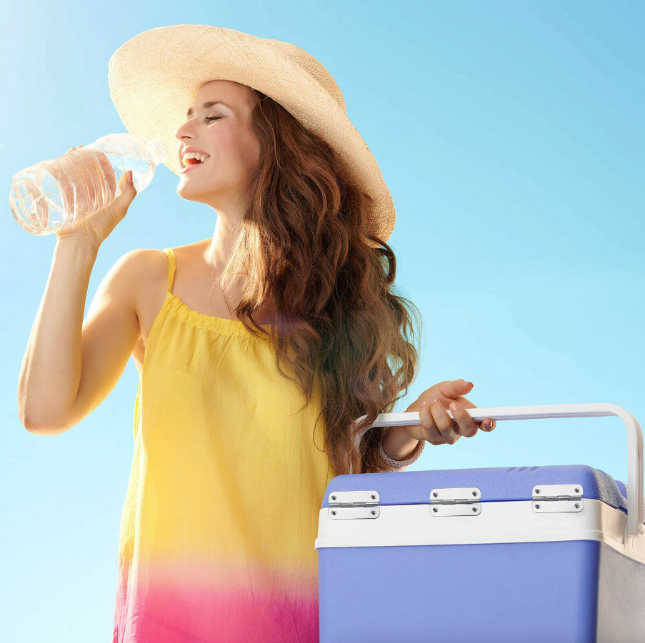 1-100 Stainless Steel Cooler Hinges & Screws Replacements For Igloo Cooler Parts