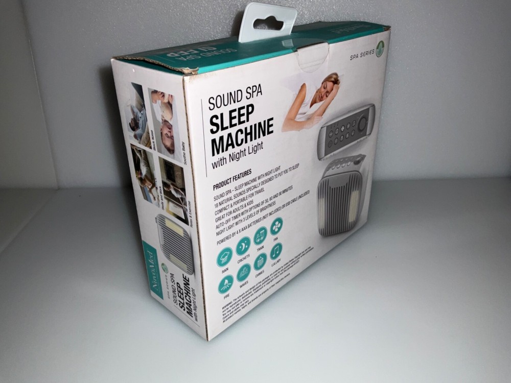 sleep machine multi sound spa with night light