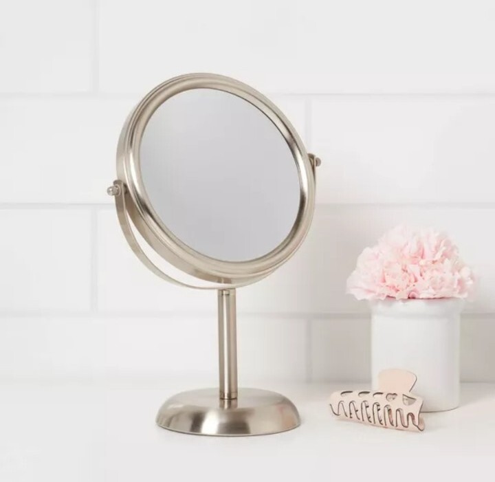 Bathroom Vanity Mirror Brushed Nickel By Threshold