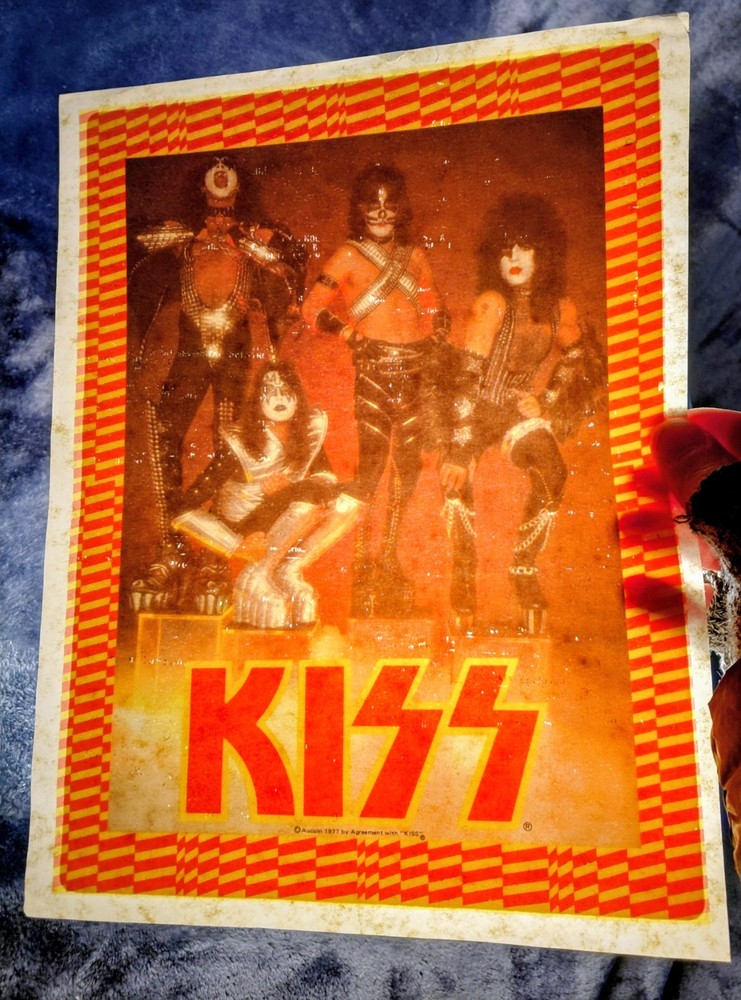 Vintage Kiss Alive II / Love Gun Era Iron On