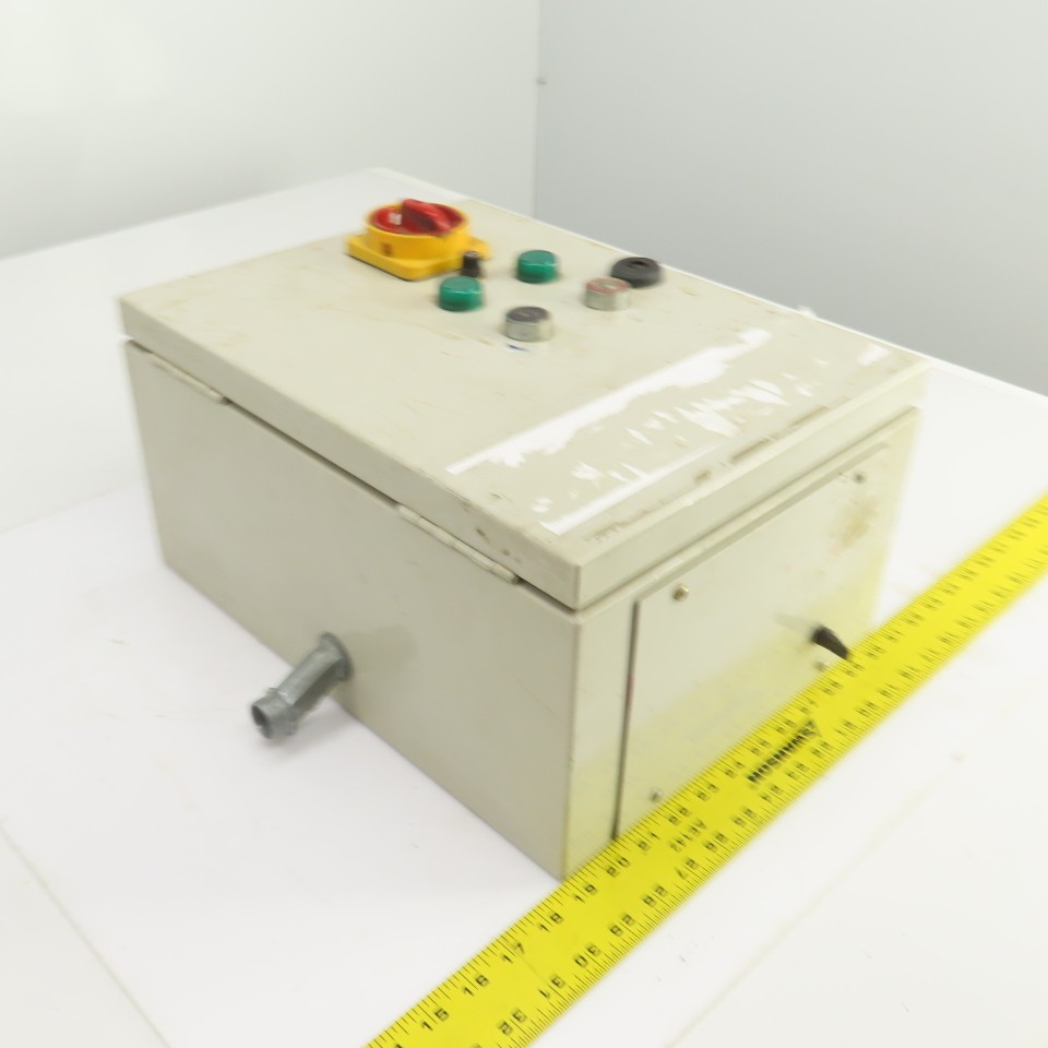 Single Phase 120V 10-16A Prewired Motor Starter Assembly W/Timer & Disconnect