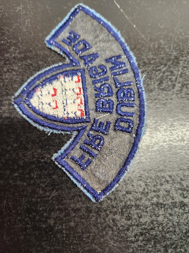 Vintage Dublin Fire Brigade Patch