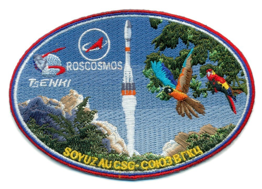 RARE -- Soyuz au CSG  Patch