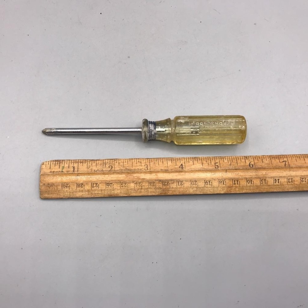 Craftsman #1 Phillips Head Screwdriver Old Tool