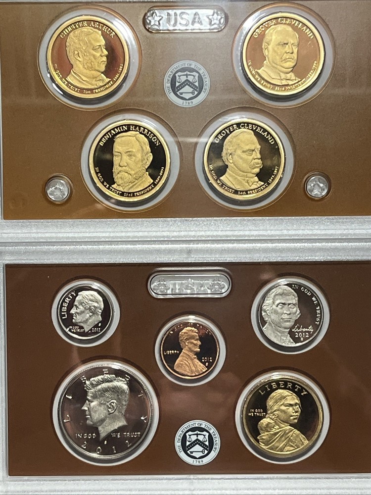 2012-S US Mint Clad 14-Coin Proof Set with OGP & COA