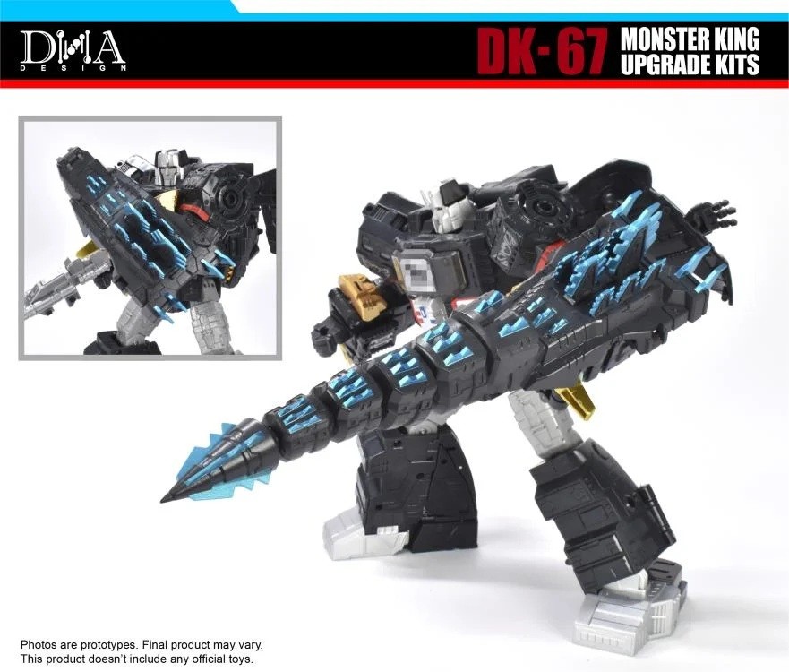 DK-67G for Megatron Type Godzilla Synergenex | DNA Design
