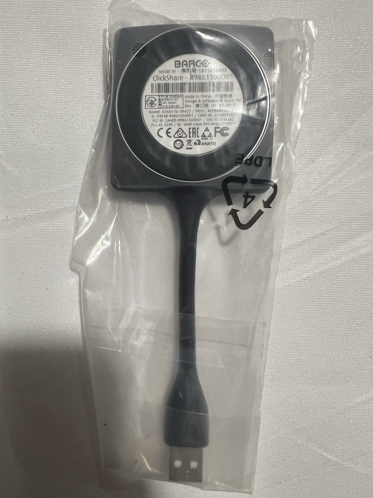 Barco ClickShare Button Switch Gray - R9861500D01