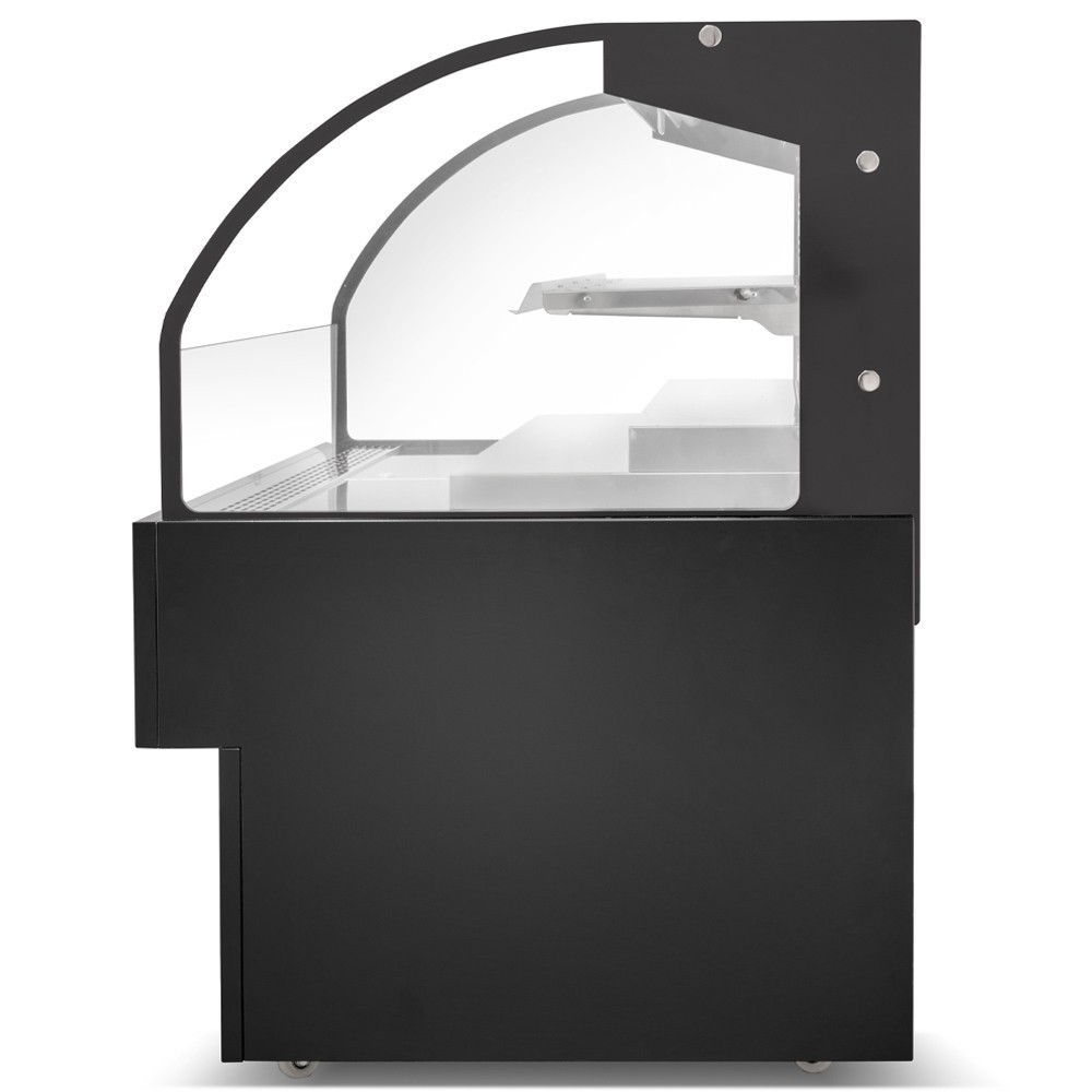 71" Low Profile Open Air Refrigerated Display with Middle Shelf