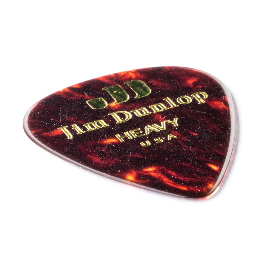 Dunlop Guitar Picks 12 Pack Celluloid Shell Heavy