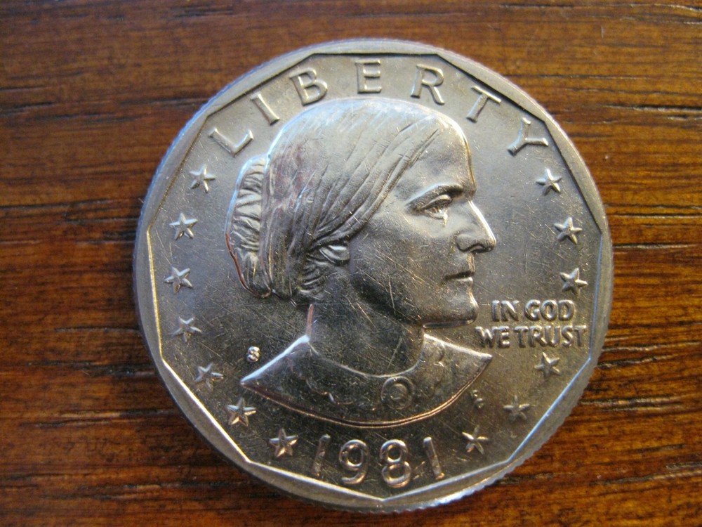 1981 S Susan B Anthony Dollar Ch/Gem BU!