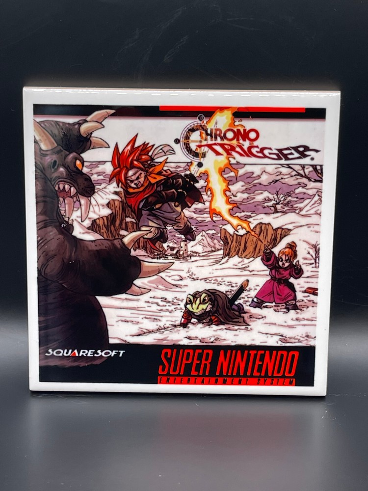 Chrono Trigger Coaster 4x4in