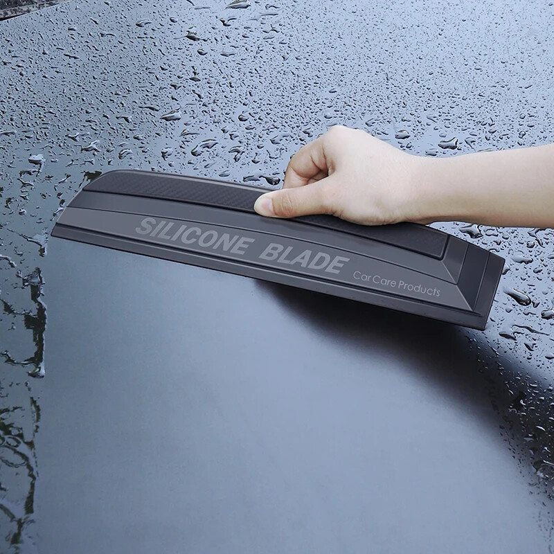 Scratch silicone squeegee car wrap tools water window clean scratch foil scraper