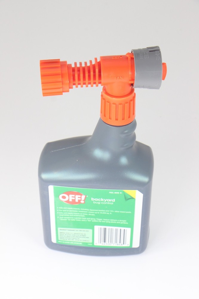 2 PACK OFF! Bug Control Backyard Bug Control Pretreat Spray 32 oz U20