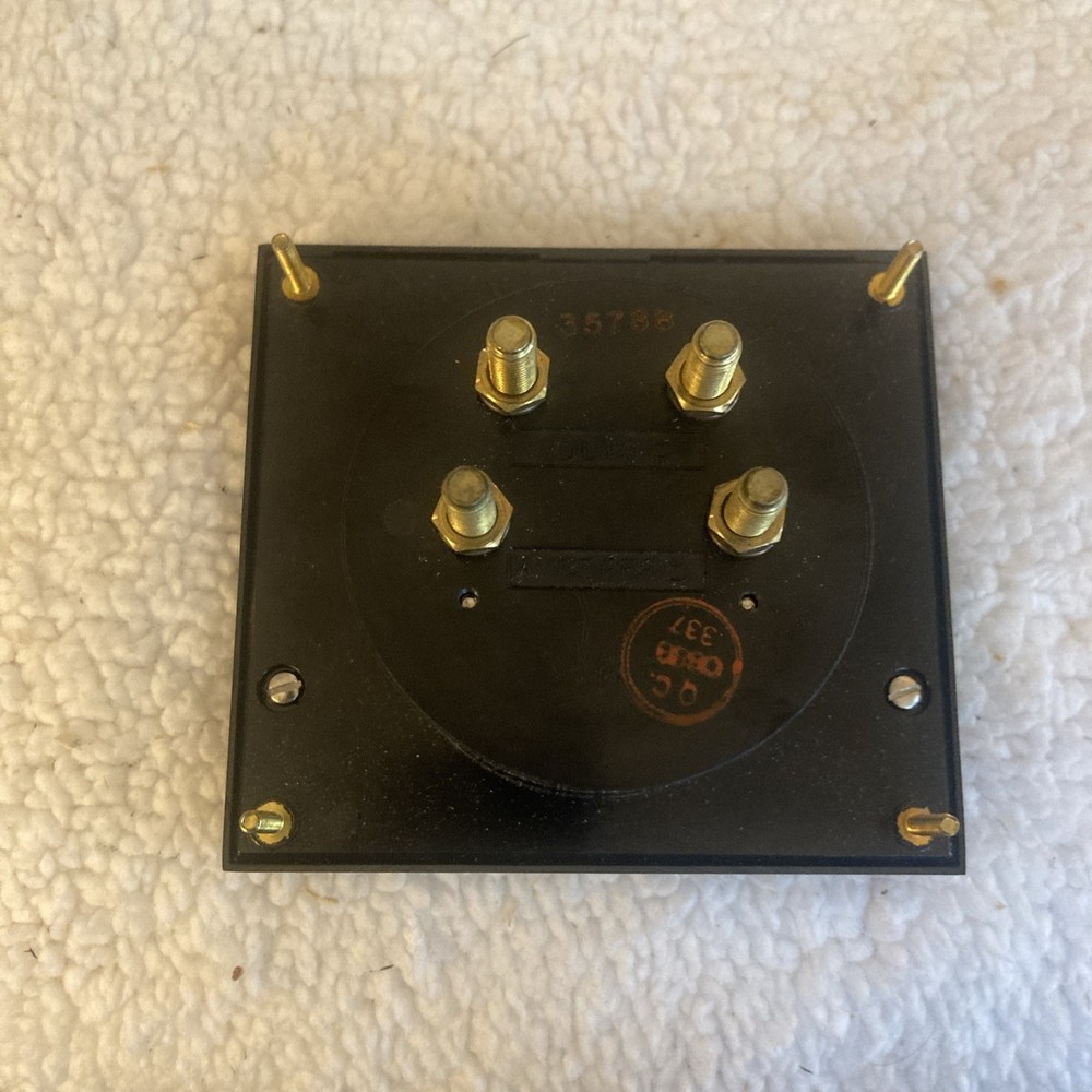 Simpson Panel Mount Wattmeter 0 - 300. Model 2174 - Catalog # 17898