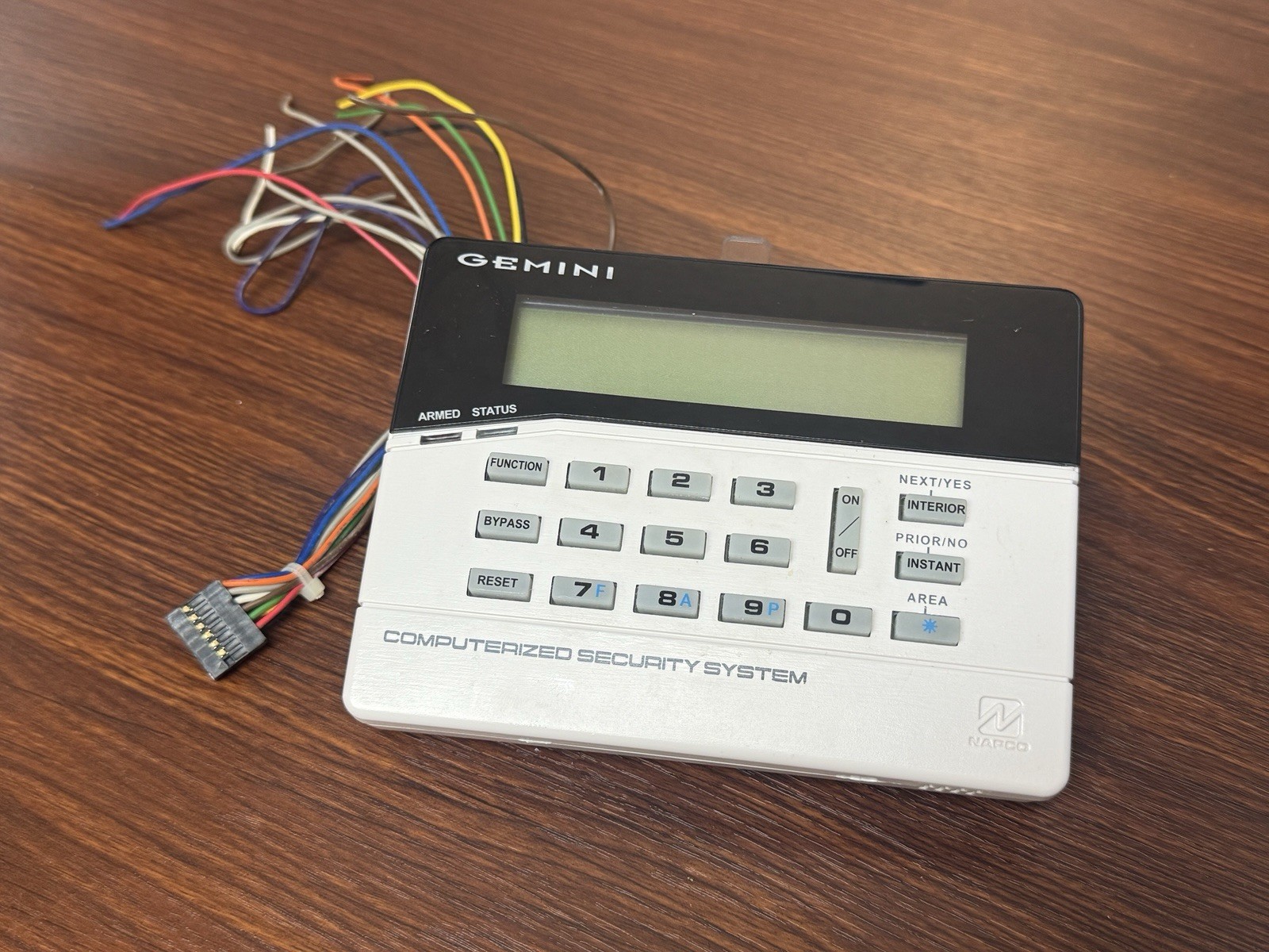 Napco Gemini GEM-RP1CAe2 Security System Keypad Alarm Panel Control