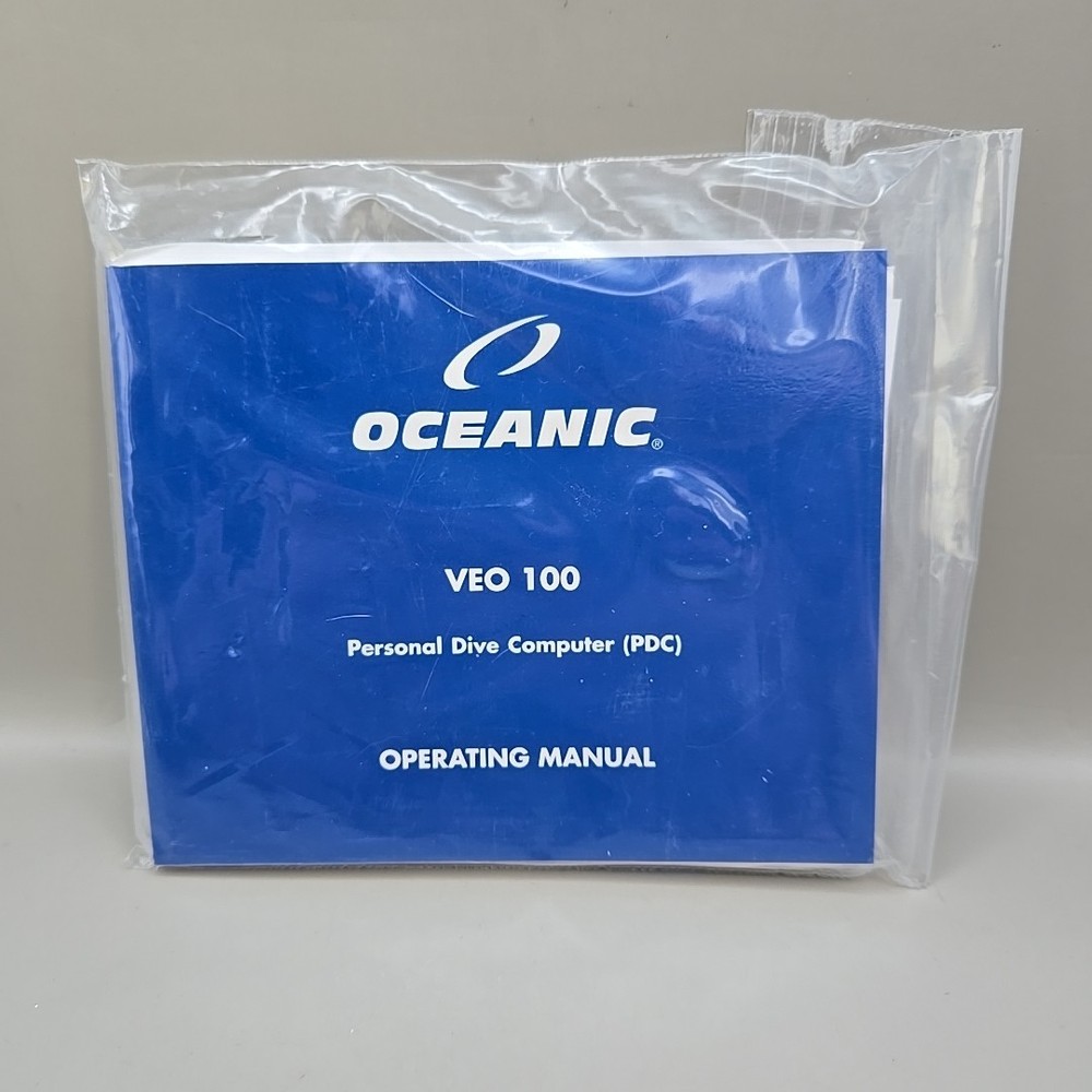 Oceanic Veo 100 PDC Personal Dive Computer With Manual & Battery Tool