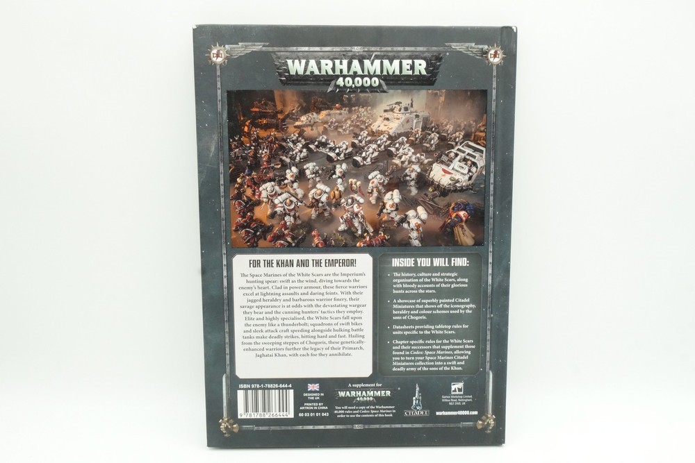 Codex Supplement: White Scars 8th Edition [x1] [Warhammer 40K] Fair