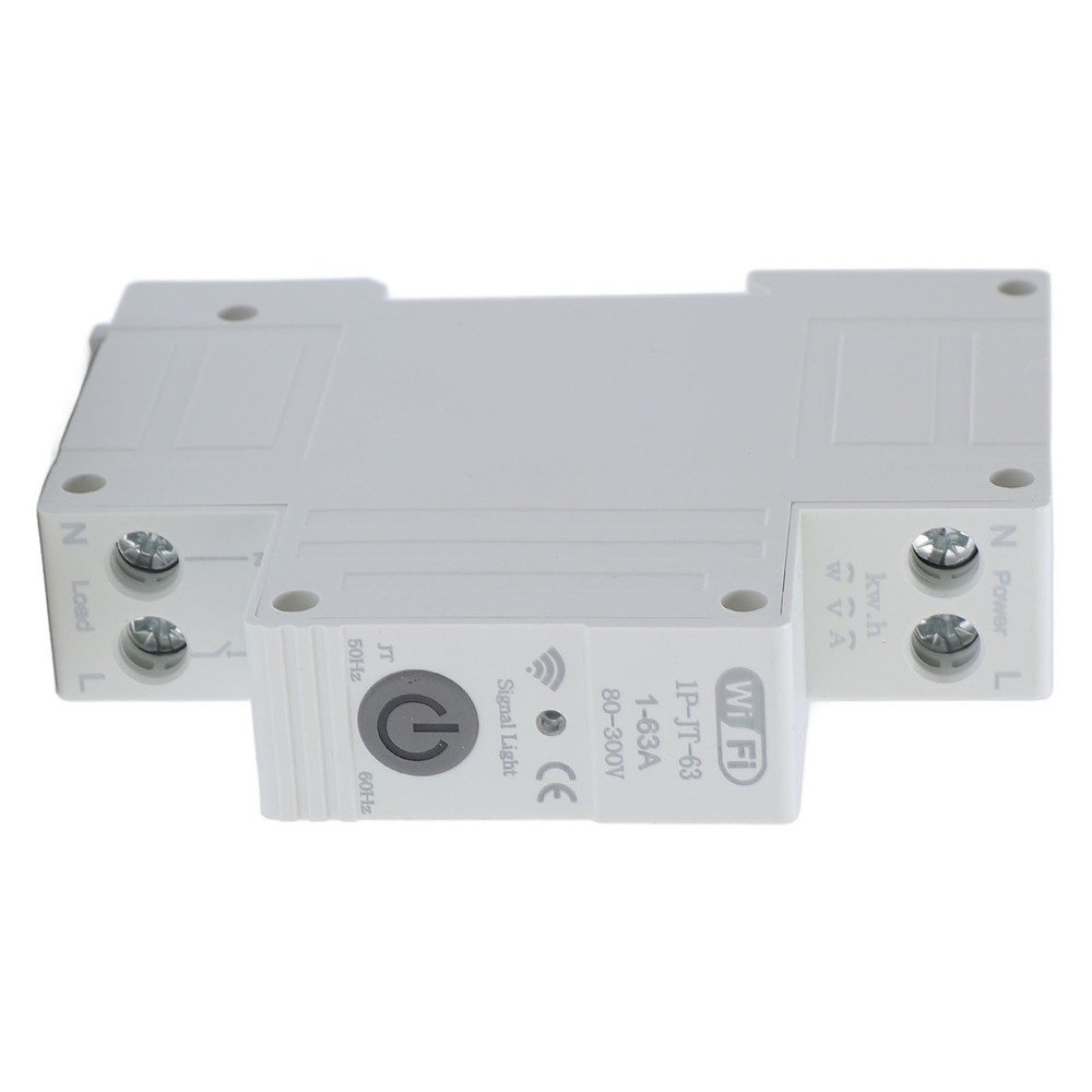 Smart WiFi Circuit Breaker Wireless Remote Control Enegy Meter Switch Protector