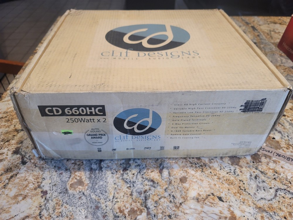 Clif Designs CD660HC Amp Amplifier