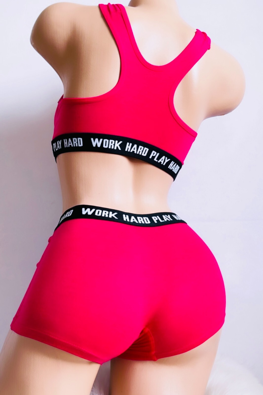 3or6Pack Women's Sports Cotton Boxer Shorts BoyShorts Yoga Fitness Gym 8927 S~3X