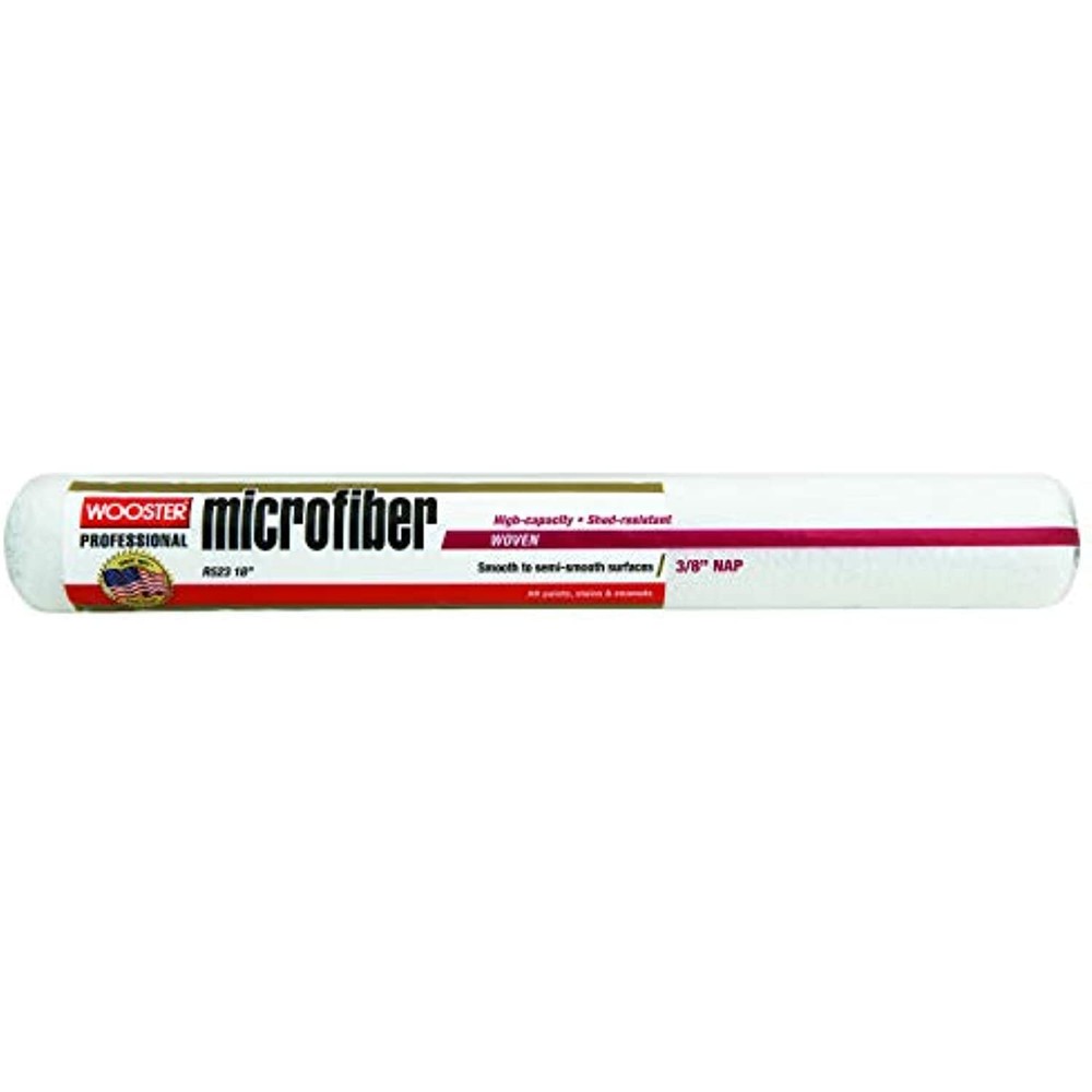 Wooster R523-18 Microfiber Paint Roller, 18, White
