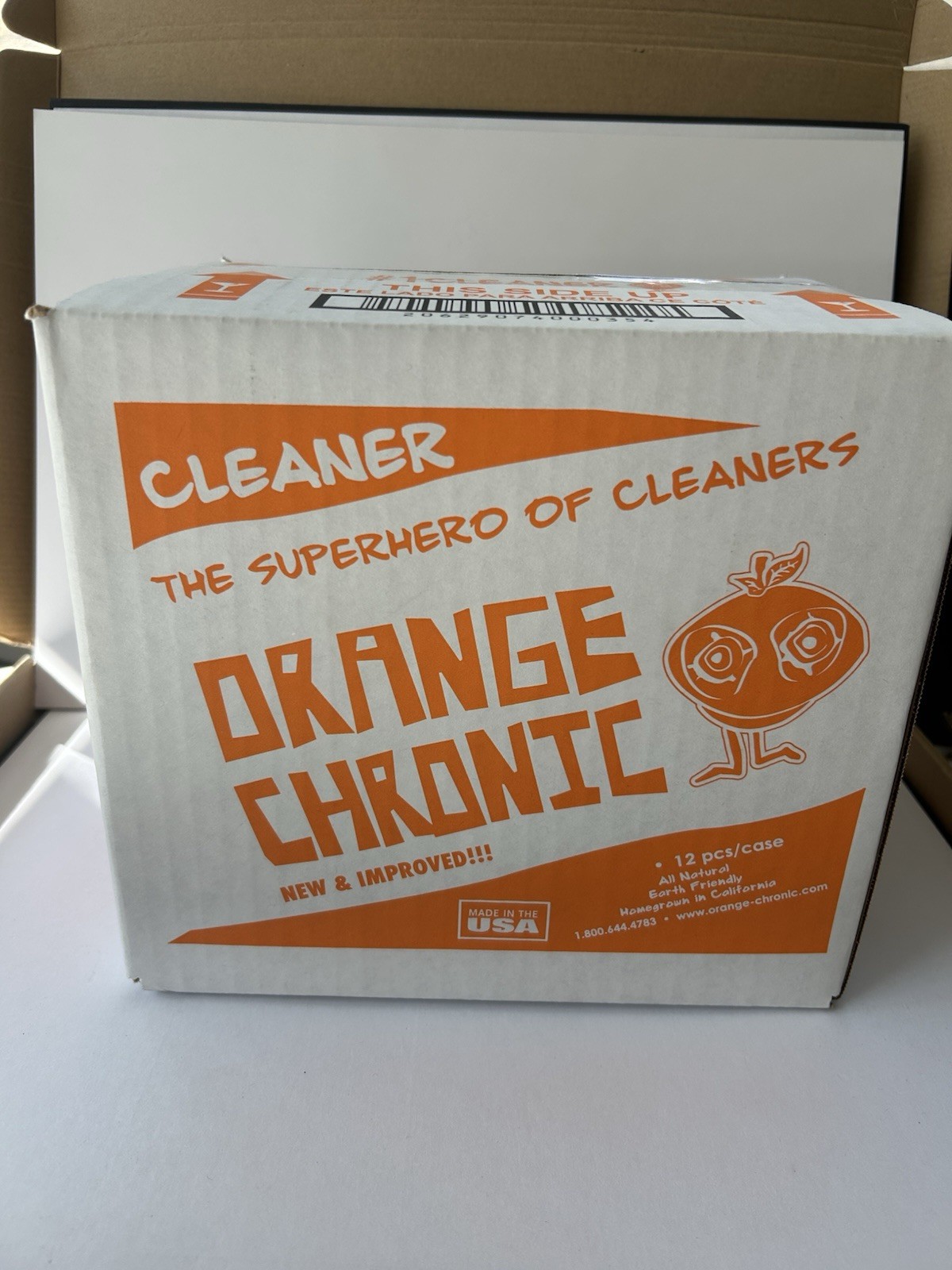 ORANGE CHRONIC 12 oz Cleaners (12 In Case)