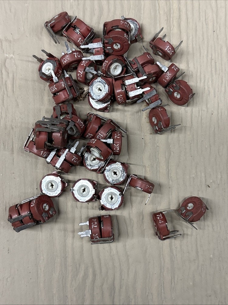 ( 20 PCS ) Piher Trim Pot 2K Ohm Through Hole