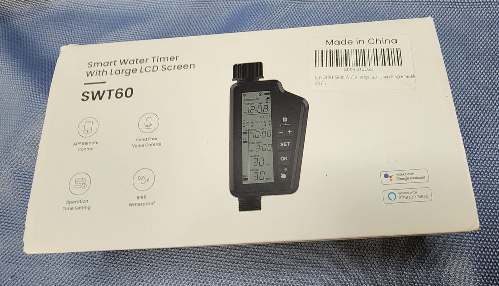 Smart WiFi Watering Timer, Automatic Sprinkler, Sprinkler, Programmable