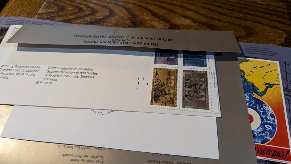 1941 - Canada Second World War souvenir edition