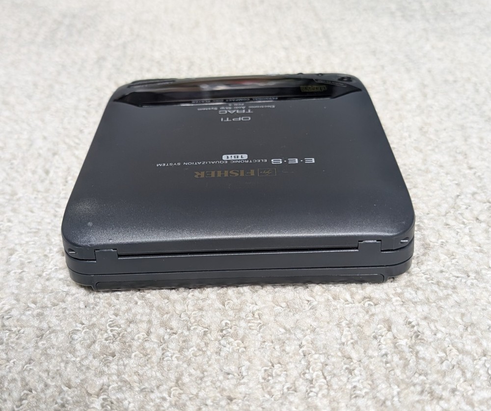 Fisher Opti Trac Compact Disc Player PCD-5 Electronic Equalization System Works