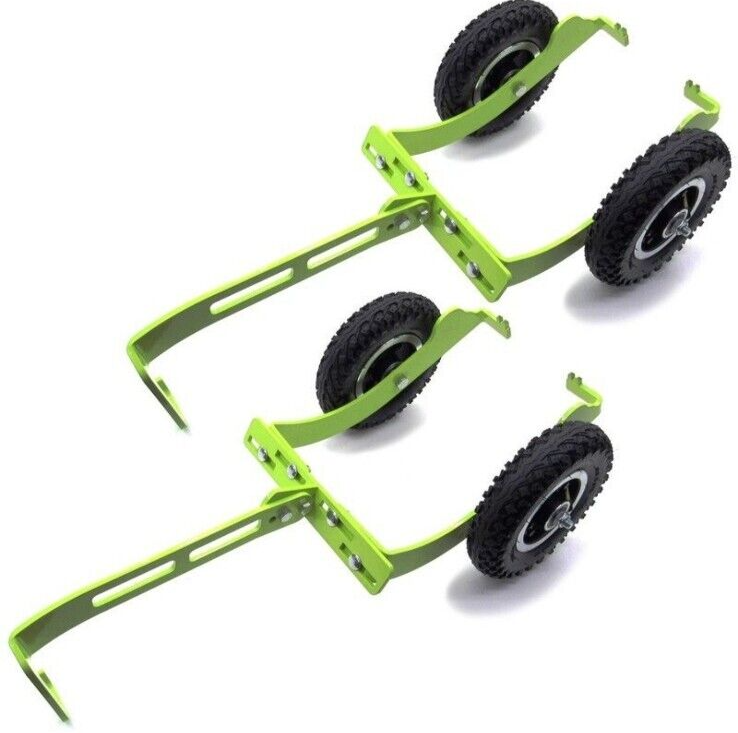 SP1 Ski Protec Dolly Set W/Premium Heavy Duty Pneumatic Wheels Snowmobile