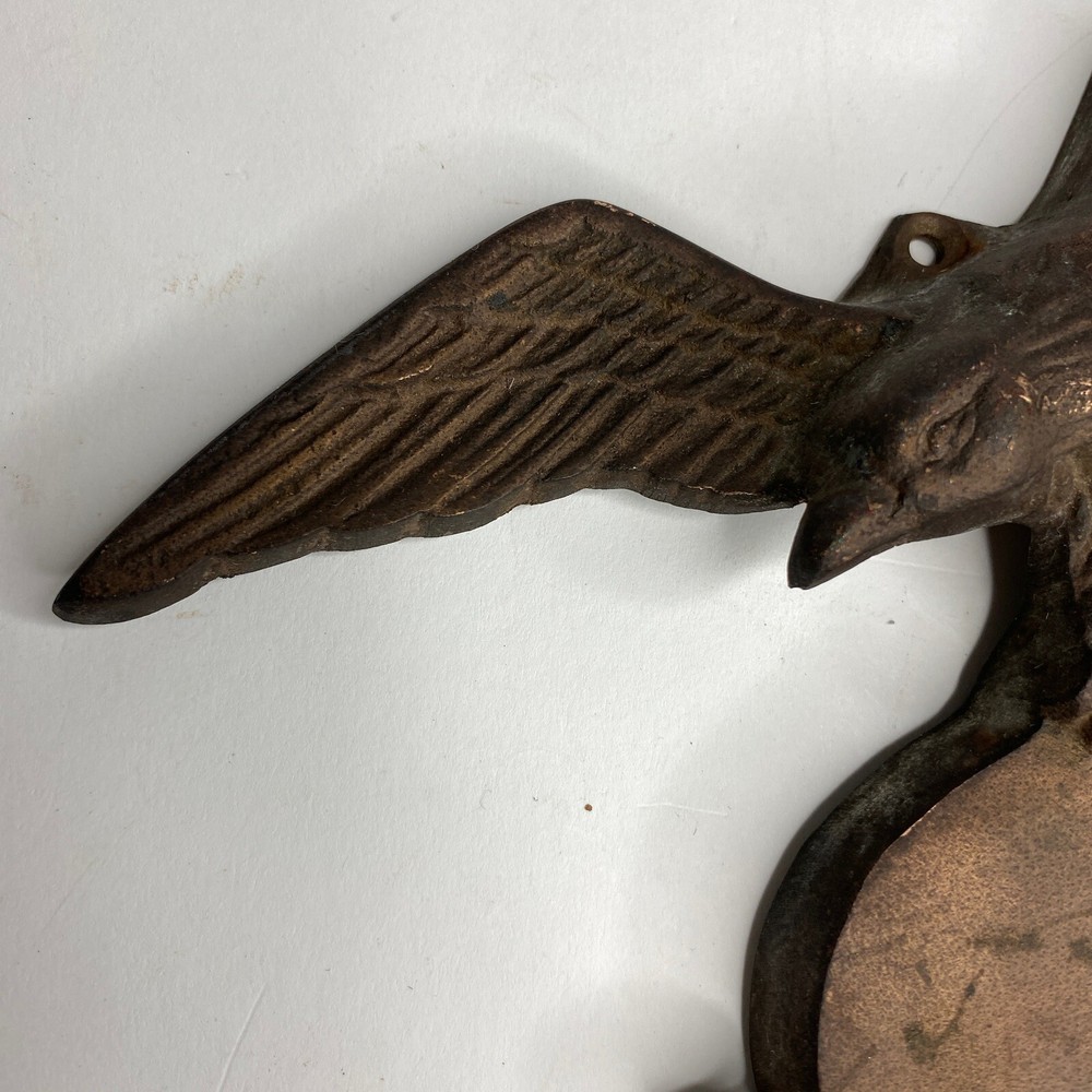 Cast Iron Door Knocker American Eagle Rustic Style