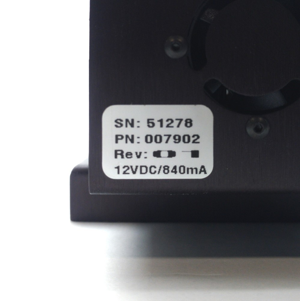 RVSI NER 007902 Diffuse On Axis Light Source, 50mm Ring, White LED, DB9, 12VDC