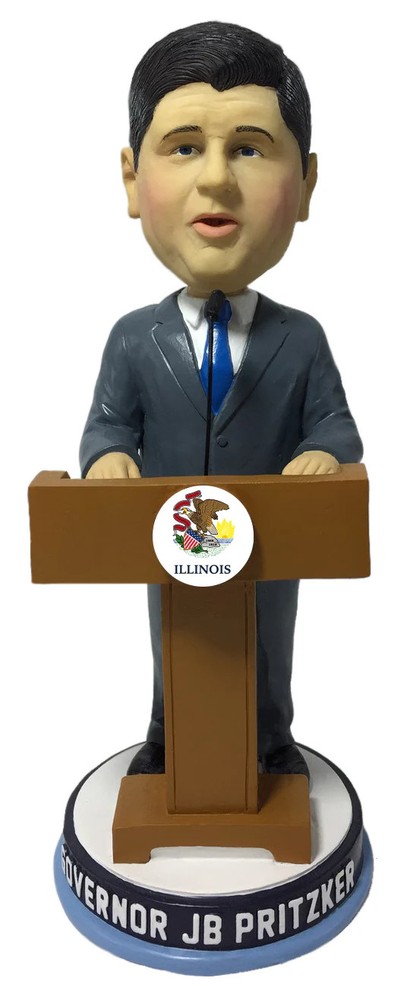 JB Pritzker Illinois Governor Bobblehead
