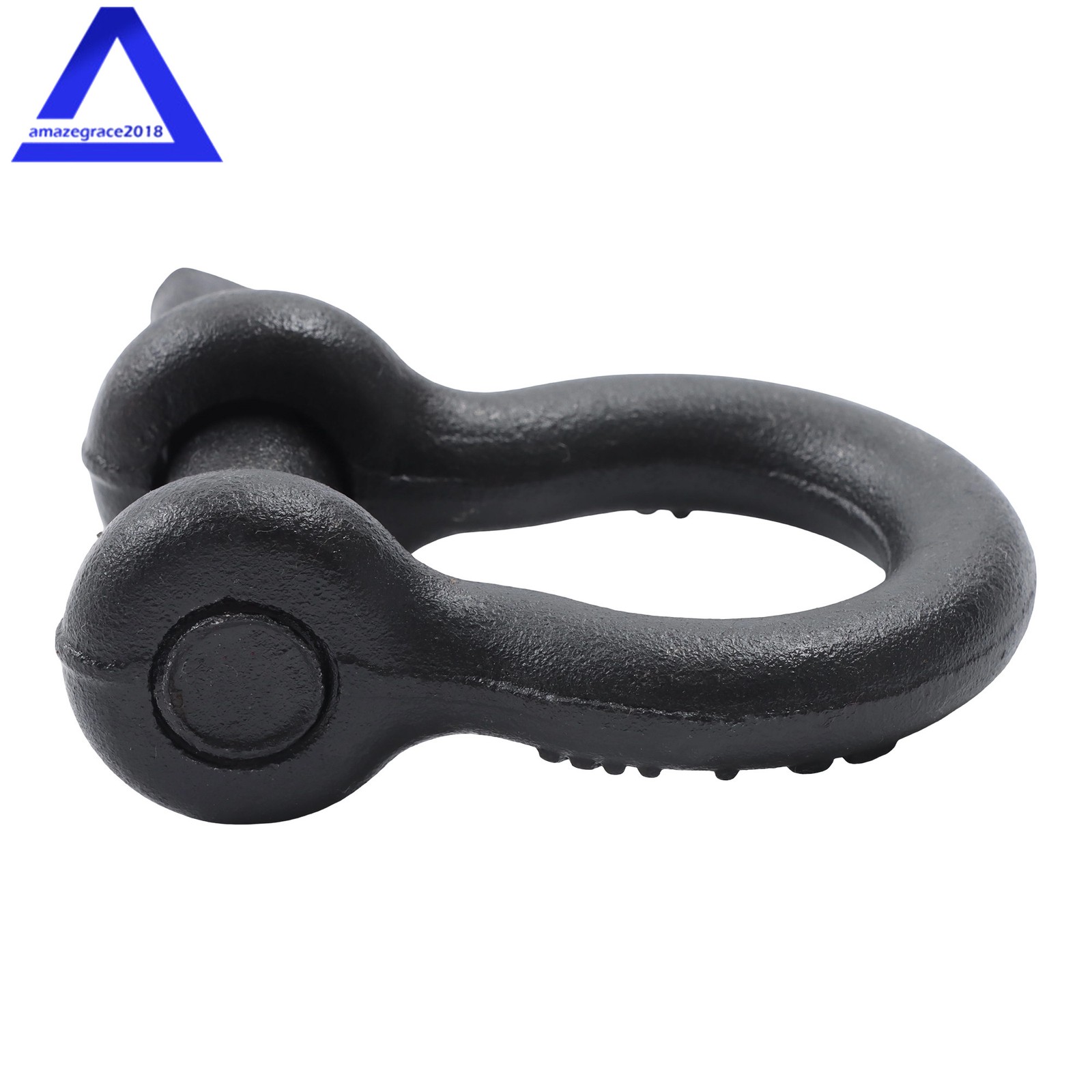 10 Pcs 1/2'' D Ring Anchor Shackles Galvanized Screw Pin Clevis Shackle WLL 2T