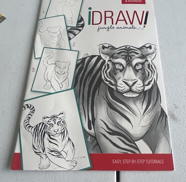 I Draw Jungle Animals Coloring Book