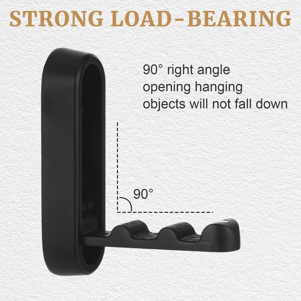4PCS Invisible Folding Wall Hooks, Coat Rack Wall Mount, Foldable Clothes Hoo...