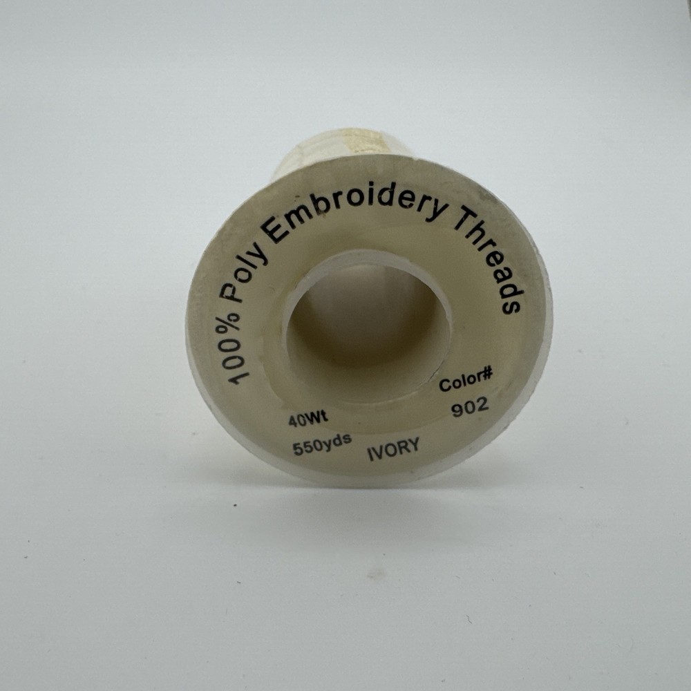 Embroidery Machine Polyester Thread 7 Rolls Assorted Colors 550yds