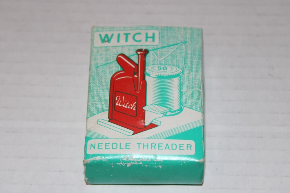 Vintage Witch Automatic Needle Threader with lnstructions Made in Germany - NOS