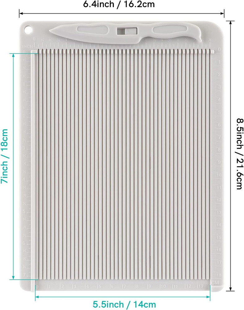 6.4"X 8.5" Mini Score Board Multi-Purpose Scoring Board Envelope Maker with Bone